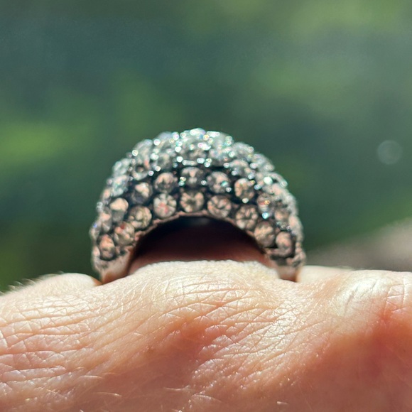 Swarovski Sublima Cocktail Ring Size 8 - Picture 3 of 7